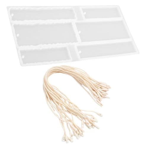 DOITOOL 1 Satz Handgemachte Lesezeichen Silikonform für Diy Projekte Wiederverwendbare Gießform Lesezeichenbänder Kreativ Gestalten für Buchliebhaber und Bastelfans von DOITOOL