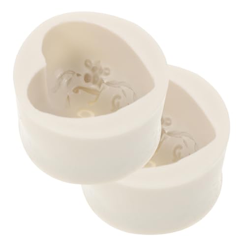 DOITOOL 1 Satz Herzform Kerzenherstellung Seifenformen Silikonformen Selber Machen Kerzenformen Silikonseife Formen Valentinstag Silikonform Valentinstagsformen Kieselgel 2 Stück von DOITOOL