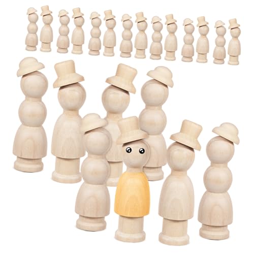 DOITOOL 1 Satz Holzfiguren zum Basteln Holz Puppen Holzfiguren für Kunsthandwerk Dekorative Holzpuppen Körper unbemalte Peg-Puppen leere Puppen aus Holz Malerei Handwerk Lotusbaum Beige DOITOOL 1 Satz Holzfiguren zum Basteln Holz Puppen Holzfiguren für Kunsthandwerk Dekorative Holzpuppen Körper unbemalte Peg-Puppen leere Puppen aus Holz Malerei Handwerk Lotusbaum Beige von DOITOOL