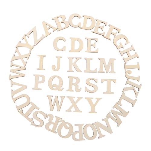 DOITOOL 1 Satz Holzspäne Mit Englischem Alphabet Ausgeschnitten Brief Dekoration Schreiben Leerzeichen Holzverzierungen Handwerk Dekorative Ausschnitte Ornament Beige 100 Stück DOITOOL 1 Satz Holzspäne Mit Englischem Alphabet Ausgeschnitten Brief Dekoration Schreiben Leerzeichen Holzverzierungen Handwerk Dekorative Ausschnitte Ornament Beige 100 Stück von DOITOOL
