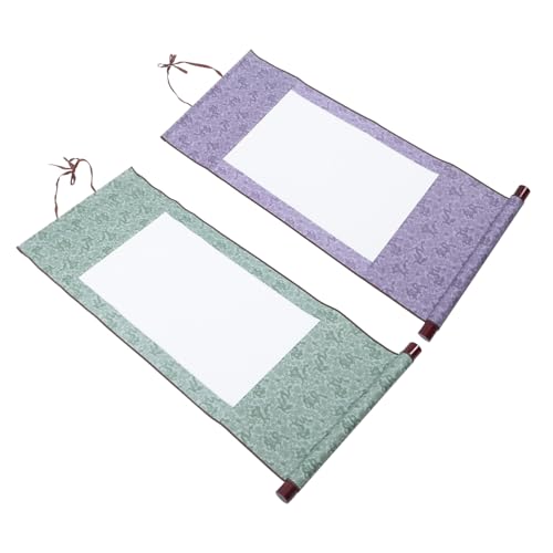 DOITOOL 1 Satz Kalligraphie Papier Leere Chinesische Und Schreibrolle Wandscroll Für Kalligraphie Tragbar Und Langlebig Für 2 Stück DOITOOL 1 Satz Kalligraphie Papier Leere Chinesische Und Schreibrolle Wandscroll Für Kalligraphie Tragbar Und Langlebig Für 2 Stück von DOITOOL