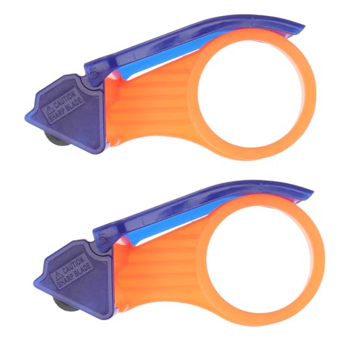 DOITOOL 1 Satz Kartonverschließer Cutter Klebeband Kartonverpackungsgerät Verschließgerät Manuelle Ballenpresse Rot 2 Stück DOITOOL 1 Satz Kartonverschließer Cutter Klebeband Kartonverpackungsgerät Verschließgerät Manuelle Ballenpresse Rot 2 Stück von DOITOOL