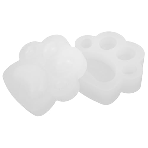 DOITOOL 1 Satz Katzenpfotenform handgefertigtes Handwerkswerkzeug Form aus Epoxidharz Formenbausatz Schimmelherstellung Formen aus Epoxidharz Formen für Harzguss Harzform Gussform Weiß von DOITOOL