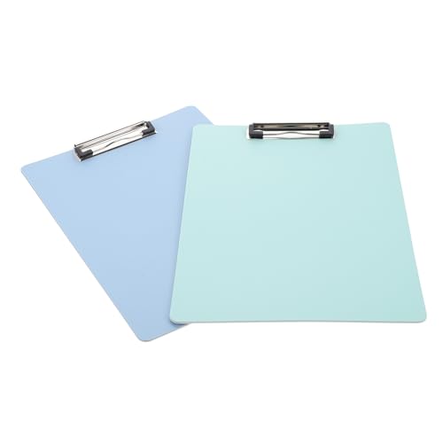 DOITOOL 1 Satz Klemmbrett Leichte Schreibunterlage Für Büro Schule Und Zuhause Multifunktionale Klemmbretter Als Dokumenten Und Notizorganisation Grün Blau 2 Stück DOITOOL 1 Satz Klemmbrett Leichte Schreibunterlage Für Büro Schule Und Zuhause Multifunktionale Klemmbretter Als Dokumenten Und Notizorganisation Grün Blau 2 Stück von DOITOOL
