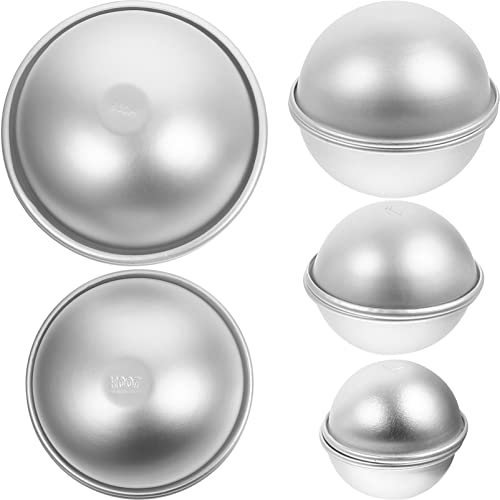 DOITOOL 1 Satz Kreative Teilige Backformen Für Diy Badewannenbälle Und Eiscreme Hochwertige Silikonformen Für Einzigartige Desserts Und Bastelprojekte Einfach Zu Verwenden Und 5 Paare von DOITOOL