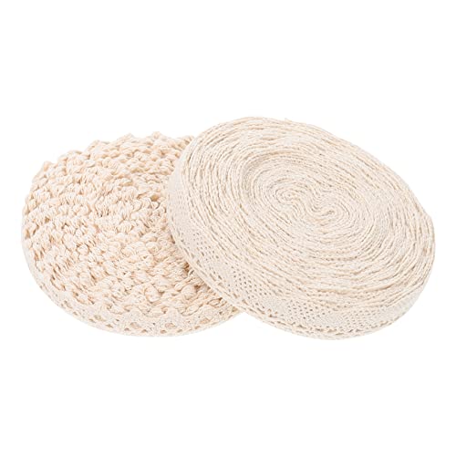 DOITOOL 1 Satz Lace Ribbons Set Spitzenbänder Für Diy Handwerksprojekte Für Dekorationen Applikationen Und Nähen Yards Pro Rolle Perfektes Bastelmaterial Für Familie Und 2rollen DOITOOL 1 Satz Lace Ribbons Set Spitzenbänder Für Diy Handwerksprojekte Für Dekorationen Applikationen Und Nähen Yards Pro Rolle Perfektes Bastelmaterial Für Familie Und 2rollen von DOITOOL