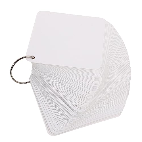 DOITOOL 1 Satz Leere Karte Karteikarten Mit Ring Karteikarten Klingeln Vorgelochte Karteikarten Stichwort Schlüssel Studieren Leerzeichen Schmucklos Flashcard Nicht Schule Weiß Papier DOITOOL 1 Satz Leere Karte Karteikarten Mit Ring Karteikarten Klingeln Vorgelochte Karteikarten Stichwort Schlüssel Studieren Leerzeichen Schmucklos Flashcard Nicht Schule Weiß Papier von DOITOOL