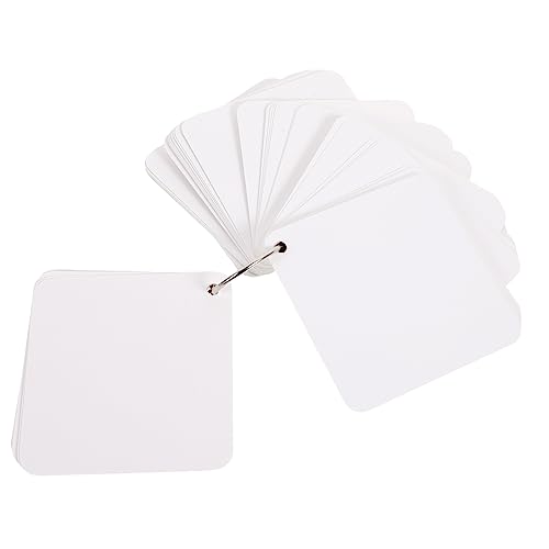 DOITOOL 1 Satz Leere Karte Loch Leerzeichen Gestanzt Leere Notizkarten Revisionskarten Karteikarten Mit Ring Stichwort Karteikarten Mit Bindering Flashcard Karten Leer Papier Weiß DOITOOL 1 Satz Leere Karte Loch Leerzeichen Gestanzt Leere Notizkarten Revisionskarten Karteikarten Mit Ring Stichwort Karteikarten Mit Bindering Flashcard Karten Leer Papier Weiß von DOITOOL