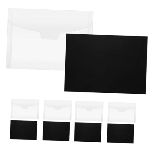 DOITOOL 1 Satz Magnetische Schneidformen Aufbewahrungstaschen Teiliges Weichem Magnetmaterial mit Transparenten Beuteln zur Organisierten Aufbewahrung von Stanzformen und Bastelbedarf von DOITOOL