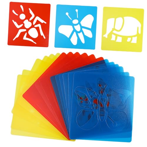 DOITOOL 1 Satz Malvorlage Schablonen Zum Malen Zeichnung Dinosaurier-malschablonen Und Tiere Dekorativ Dinosaurier-schablonen Diy Bastelvorlage Malerei Wand Wiederverwendbar Das Haustier DOITOOL 1 Satz Malvorlage Schablonen Zum Malen Zeichnung Dinosaurier-malschablonen Und Tiere Dekorativ Dinosaurier-schablonen Diy Bastelvorlage Malerei Wand Wiederverwendbar Das Haustier von DOITOOL