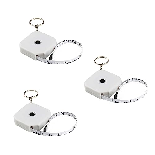 DOITOOL 1 Satz Maßband Mini Einziehbares Maßband Für Körpermessungen Tragbare Schneidermaßband Für Kleidung Fitness Und Nähen Schlüsselanhänger Design 3 Stück DOITOOL 1 Satz Maßband Mini Einziehbares Maßband Für Körpermessungen Tragbare Schneidermaßband Für Kleidung Fitness Und Nähen Schlüsselanhänger Design 3 Stück von DOITOOL