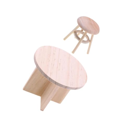 DOITOOL 1 Satz Massivholzmöbelmodell Puppenhaus-Miniaturhocker Mini-Hocker aus Holz Mini-Holzstuhl kleiner Hocker aus Holz Puppenhaus winziger Tisch Mini-Holztisch Beige DOITOOL 1 Satz Massivholzmöbelmodell Puppenhaus-Miniaturhocker Mini-Hocker aus Holz Mini-Holzstuhl kleiner Hocker aus Holz Puppenhaus winziger Tisch Mini-Holztisch Beige von DOITOOL