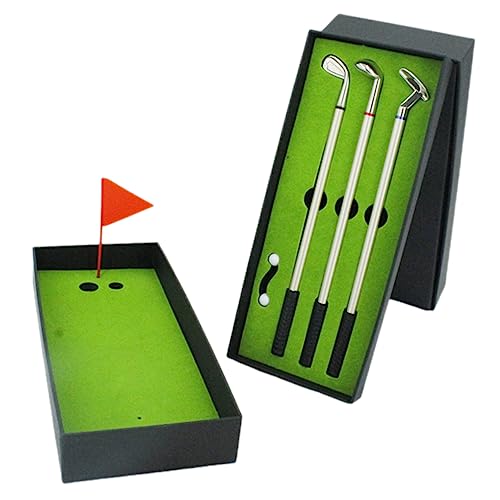 DOITOOL 1 Satz Mini Golf Kugelschreiber Set Dekorative Golfschreiber für Schreibtisch Praktische Golf Spielzeugminiaturen DOITOOL 1 Satz Mini Golf Kugelschreiber Set Dekorative Golfschreiber für Schreibtisch Praktische Golf Spielzeugminiaturen von DOITOOL