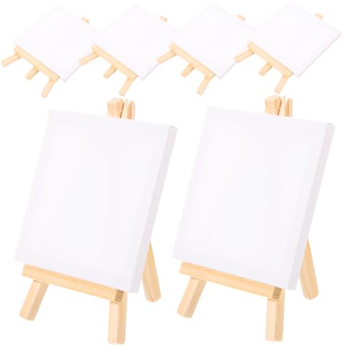 DOITOOL 1 Satz Mini Staffelei mit Dekorative Mini für Diy Malprojekte für Öl und Aquarellfarben Holzstaffelei für Displays von DOITOOL