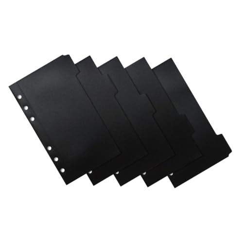 DOITOOL 1 Satz Notebook -Ordner aufbewahrungssack storage pockets gewebe zubehör bürogadges Geldmappen-Geldbörse Ordner mit Taschen schnellhefter Nachfülltasche 6-Loch-Ordnertaschen Black DOITOOL 1 Satz Notebook -Ordner aufbewahrungssack storage pockets gewebe zubehör bürogadges Geldmappen-Geldbörse Ordner mit Taschen schnellhefter Nachfülltasche 6-Loch-Ordnertaschen Black von DOITOOL