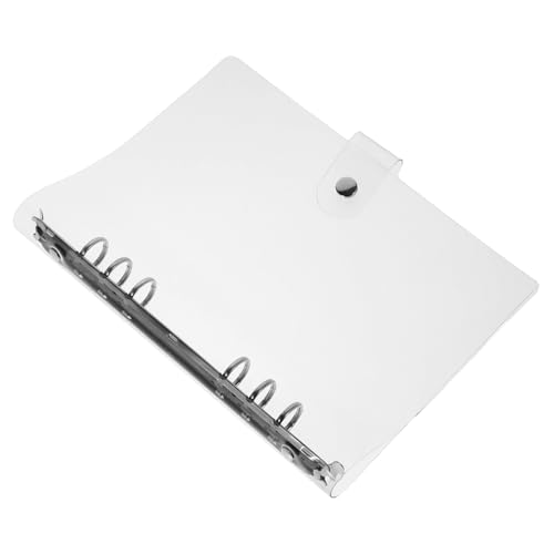 DOITOOL 1 Satz Ordner Bindung Bindemittel Schlüssel Planermappe Schale Notebook-Schalen Binder-Notizbuch-Cover Notizbucheinband Notebook -Cover Einband für Loseblatthefter Karabiner PVC von DOITOOL