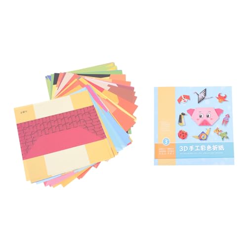 DOITOOL 1 Satz Origami Papier für Faltpapier für Diy Bastelprojekte Bastelmaterial für Junge Mädchen Interaktion und Formenentdeckung DOITOOL 1 Satz Origami Papier für Faltpapier für Diy Bastelprojekte Bastelmaterial für Junge Mädchen Interaktion und Formenentdeckung von DOITOOL