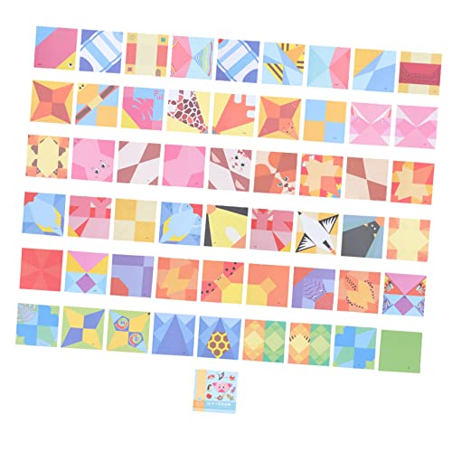 DOITOOL 1 Satz Origami Papier für Faltpapier für Diy Projekte Fördert Fantasie und Geschicklichkeit Bastelstunden Familie von DOITOOL