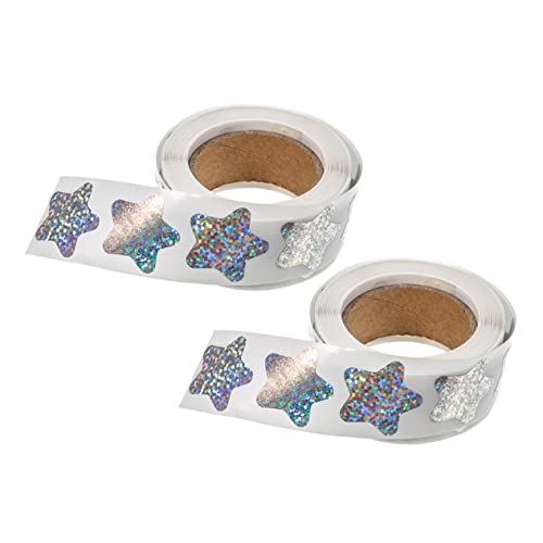 DOITOOL 1 Satz Pentagramm-aufkleber Funkelnd Kind Aufkleber in Sternform Dekorative Sternaufkleber Selbstklebende Aufkleber Vergeben Belohnen Verpackung Pvc Selbstklebend 2rollen DOITOOL 1 Satz Pentagramm-aufkleber Funkelnd Kind Aufkleber in Sternform Dekorative Sternaufkleber Selbstklebende Aufkleber Vergeben Belohnen Verpackung Pvc Selbstklebend 2rollen von DOITOOL
