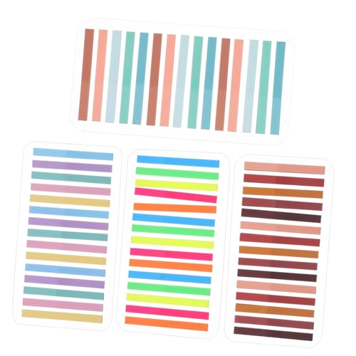 DOITOOL 1 Satz Pet Bunte Index Tabs Selbstklebende Lesezeichen Vielseitige Seitenmarkierer für Bücher und Notizen Büro und Studienaccessoires DOITOOL 1 Satz Pet Bunte Index Tabs Selbstklebende Lesezeichen Vielseitige Seitenmarkierer für Bücher und Notizen Büro und Studienaccessoires von DOITOOL