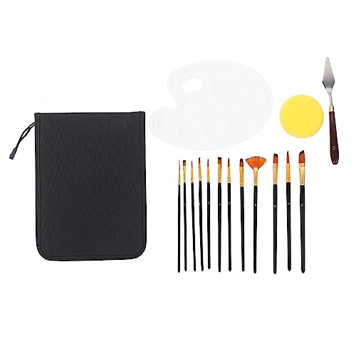 DOITOOL 1 Satz Pinselset Teiliges und Aquarellmalset für Künstler Tragbar für Öl und Wasserfarben Mischpalette von DOITOOL