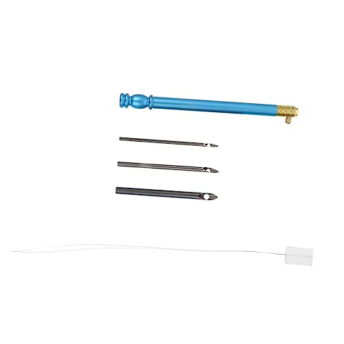 DOITOOL 1 Satz Punch Needle Kit Teiliges Diy Stickerei Werkzeug Set mit Ergonomischem Griff für Anfänger Geeignet für Kleidung Kissenbezüge Vorhänge und Mehr von DOITOOL