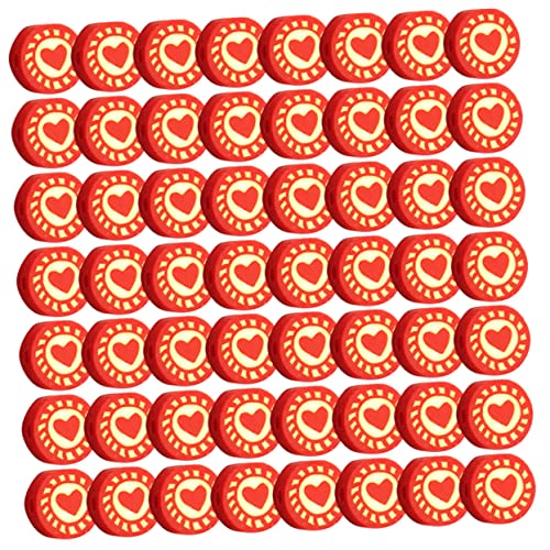 DOITOOL 1 Satz Rote Liebesperlen Runden Herstellung Armband Aus Tonperlen Tonperlenanhänger Für Armbänder Klein Weiche Tonperlen Lose Perlen Aus Diy Tonperlen Polymer-ton 100 Stück DOITOOL 1 Satz Rote Liebesperlen Runden Herstellung Armband Aus Tonperlen Tonperlenanhänger Für Armbänder Klein Weiche Tonperlen Lose Perlen Aus Diy Tonperlen Polymer-ton 100 Stück von DOITOOL