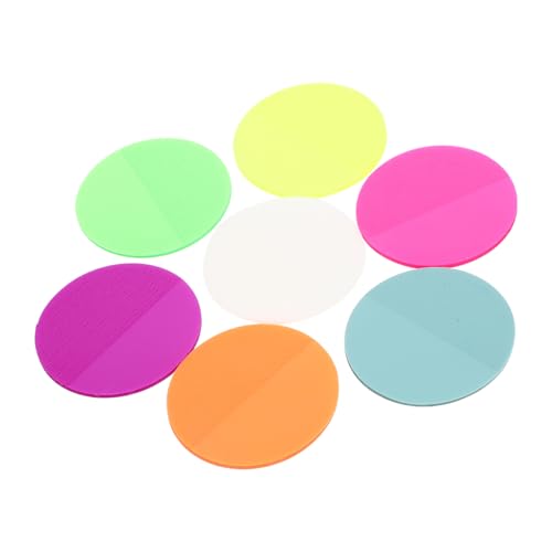 DOITOOL 1 Satz Runde Haftnotizen Selbstklebende Memo Sticker Neonfarben Für Büro Schule Und Zuhause Praktische Notizzettel Für Wichtige Notizen Und To Do Listen 400 Blatt von DOITOOL
