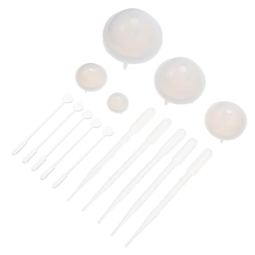 DOITOOL 1 Satz Runde Silikonform für DIY Kristallkugeln Set für Schmuck Dekoration Bastelarbeiten für Kreative Projekte und Einzigartige von DOITOOL