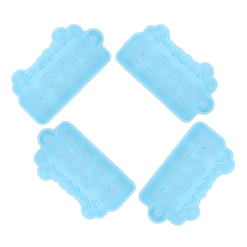 DOITOOL 1 Satz Schlüsselanhänger Groß Kette Schlüsselbundschimmel Herstellung Handwerk Gold Giessform Silikon Diy Formen Schlüsselbundformen Für Epoxidharz Gießform Kieselgel Blau 4 Stück DOITOOL 1 Satz Schlüsselanhänger Groß Kette Schlüsselbundschimmel Herstellung Handwerk Gold Giessform Silikon Diy Formen Schlüsselbundformen Für Epoxidharz Gießform Kieselgel Blau 4 Stück von DOITOOL