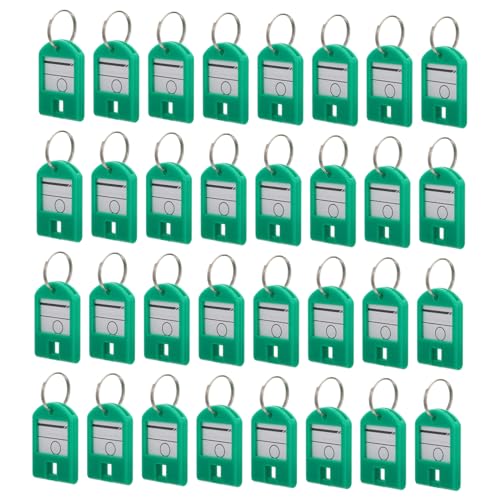 DOITOOL 1 Satz Schlüsselanhänger Split Ringen Praktische Id Labels Für Schlüssel Für Organisation Und Verwaltung 50 Stück von DOITOOL