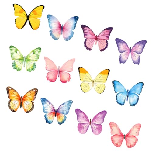 DOITOOL 1 Satz Schmetterling Haftnotizen Selbstklebende Notizblöcke Für Büro Und Schule Kompakte Memo Pads Mit Süßem Design Für Kreative Planung Und Organisation 12 Stück DOITOOL 1 Satz Schmetterling Haftnotizen Selbstklebende Notizblöcke Für Büro Und Schule Kompakte Memo Pads Mit Süßem Design Für Kreative Planung Und Organisation 12 Stück von DOITOOL