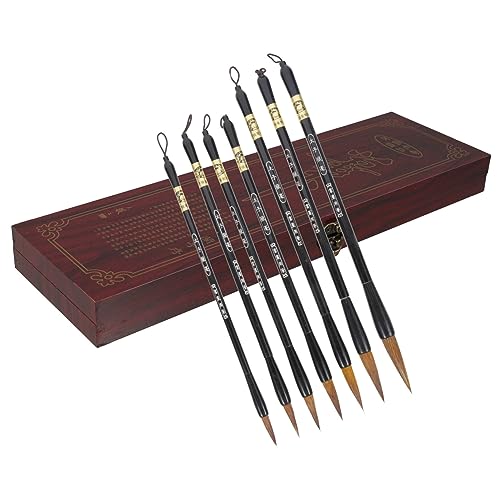 DOITOOL 1 Satz Schreibpinsel Kalligrafie Und Malerei Professional Tintenmalerei Pinsel Kalligraphie-pinsel Schreiben Kunstpinsel Für Den Haushalt Schulpinsel Malpinsel Für Die Schule Holz DOITOOL 1 Satz Schreibpinsel Kalligrafie Und Malerei Professional Tintenmalerei Pinsel Kalligraphie-pinsel Schreiben Kunstpinsel Für Den Haushalt Schulpinsel Malpinsel Für Die Schule Holz von DOITOOL