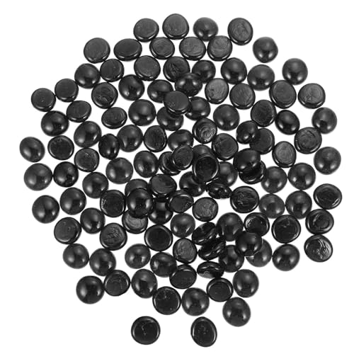 DOITOOL 1 Satz Schwarze Glasperlen Go Spielsteine Langlebige Flache Go Chess Beads für Strategisches und Kreative Bastelprojekte für DOITOOL 1 Satz Schwarze Glasperlen Go Spielsteine Langlebige Flache Go Chess Beads für Strategisches und Kreative Bastelprojekte für von DOITOOL