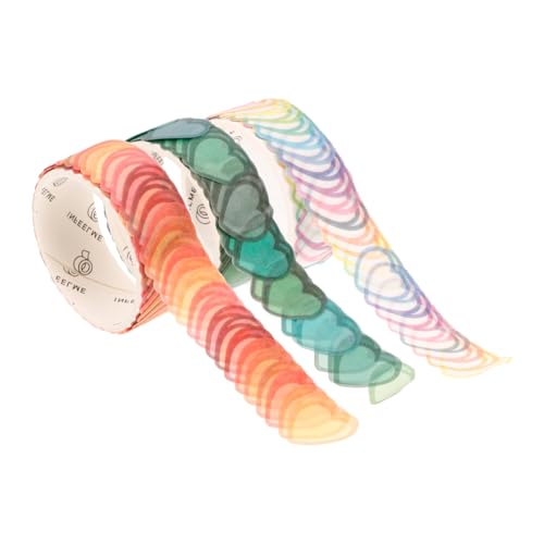 DOITOOL 1 Satz Selbstklebendes Diy Washi Tape Dekoratives Scrapbook Tape Für Handwerk Tagebuch Notizen Und Geschenkverpackungen Designs 3rollen DOITOOL 1 Satz Selbstklebendes Diy Washi Tape Dekoratives Scrapbook Tape Für Handwerk Tagebuch Notizen Und Geschenkverpackungen Designs 3rollen von DOITOOL