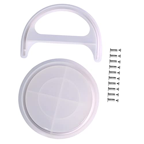 DOITOOL 1 Satz Silikon Aufbewahrungsform Set Diy Eiskübel Silikonform mit Schrauben für Schmuck Eis und Perlenlagerung Einfach zu Entformen Vielseitig Einsetzbar von DOITOOL