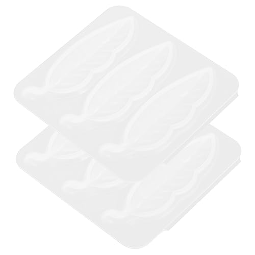 DOITOOL 1 Satz Silikon Haarspangen Gussform Für Diy Wiederverwendbare Epoxidharz Formen Für Haarschmuck Für Bastelprojekte Und Kreative 2 Stück von DOITOOL