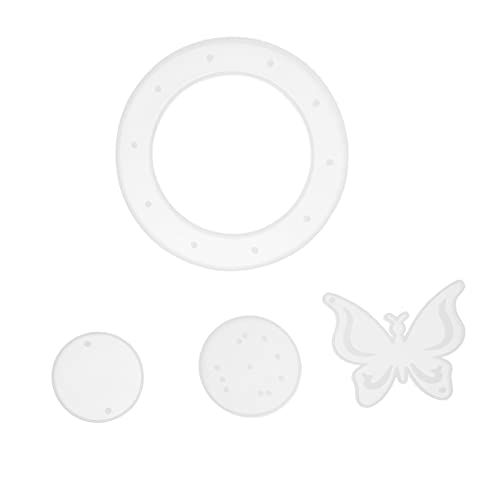 DOITOOL 1 Satz Silikonform für Diy Windspiel Flexibles Epoxidharz Modell für Hängende Dekorationen Bastelprojekte und Kinderaktivitäten Wiederverwendbar Hohe und Einfache Handhabung von DOITOOL