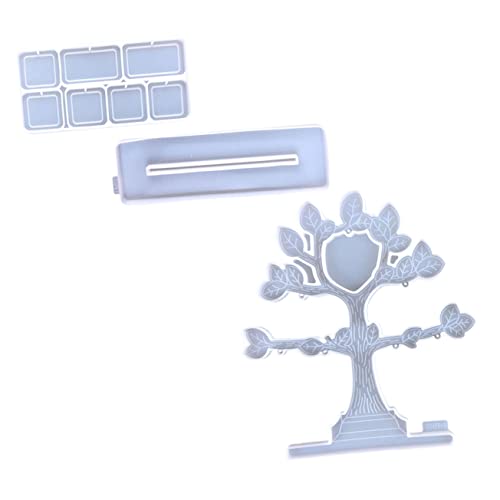 DOITOOL 1 Satz Silikonform für Fotorahmen Diy Epoxidharz Gießform mit Einzigartigem Baumdesign und Leicht zu Reinigen für Bastelprojekte für Bürodekoration DOITOOL 1 Satz Silikonform für Fotorahmen Diy Epoxidharz Gießform mit Einzigartigem Baumdesign und Leicht zu Reinigen für Bastelprojekte für Bürodekoration von DOITOOL