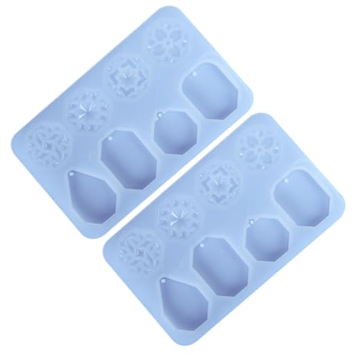 DOITOOL 1 Satz Silikonformen Für Diy Schmuckherstellung Fensterblumen Anhänger Gießform Flexible Und Langlebige Harzform Für Kreative Bastelprojekte 2 Stück von DOITOOL