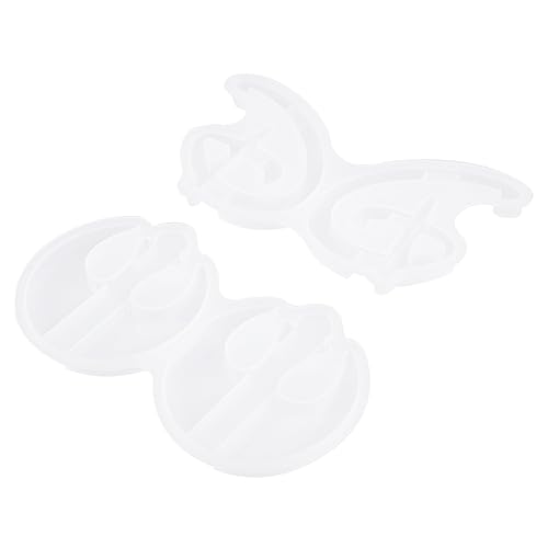 DOITOOL 1 Satz Silikonformen Für Diy Trinkhalm Dekorationen Vielseitige Gießformen Für Kreative Bastelprojekte Für Persönliche Und Festliche Anlässe 2 Stück von DOITOOL