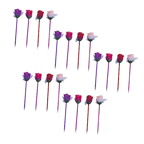 DOITOOL 1 Satz Simulierter Rosenstift Kugelschreiber Für Kreativer Kugelschreiber Süßer Kugelschreiber Stifte Für Jugendliche Mehrfarbiger Stift Seidentuch 20 Stück DOITOOL 1 Satz Simulierter Rosenstift Kugelschreiber Für Kreativer Kugelschreiber Süßer Kugelschreiber Stifte Für Jugendliche Mehrfarbiger Stift Seidentuch 20 Stück von DOITOOL