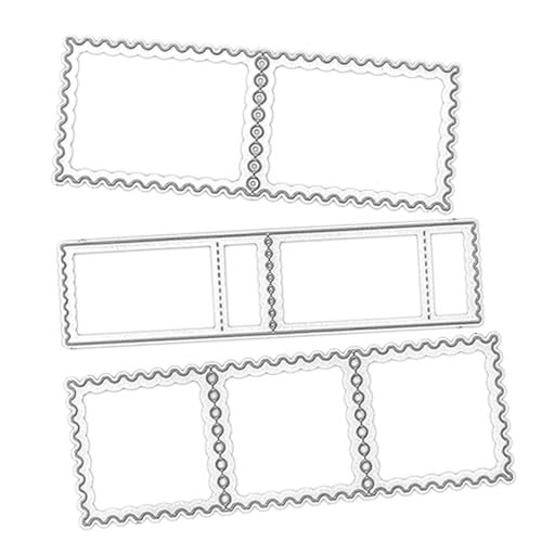 DOITOOL 1 Satz Stempel Stanzformen Metall für DIY Kartenherstellung Dekorative Schneidwerkzeuge und Prägeordner für Bastelprojekte und Scrapbooking von DOITOOL