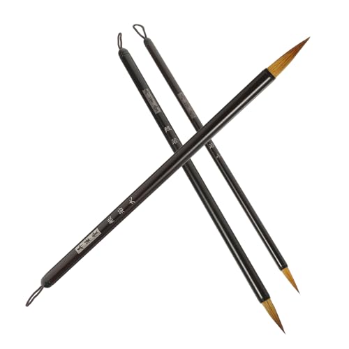 DOITOOL 1 Satz Teiliges Chinesischer Kalligraphie Pinsel Traditionelle Pinsel Für Anfänger Spitze Vielseitig Einsetzbar Für Kalligraphie Malerei Und Zeichnung Für Textilien 3 Stück DOITOOL 1 Satz Teiliges Chinesischer Kalligraphie Pinsel Traditionelle Pinsel Für Anfänger Spitze Vielseitig Einsetzbar Für Kalligraphie Malerei Und Zeichnung Für Textilien 3 Stück von DOITOOL