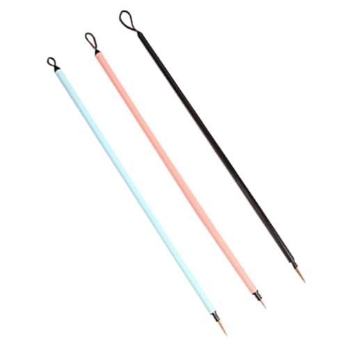 DOITOOL 1 Satz Teiliges Detail Pinselset Für Präzises Tragbarer Feiner Pinsel Für Kalligraphie Und Wasserfarben Für Künstler Und Anfänger Der Chinesischen Malerei Flexibler Pinsel 3 Stück DOITOOL 1 Satz Teiliges Detail Pinselset Für Präzises Tragbarer Feiner Pinsel Für Kalligraphie Und Wasserfarben Für Künstler Und Anfänger Der Chinesischen Malerei Flexibler Pinsel 3 Stück von DOITOOL