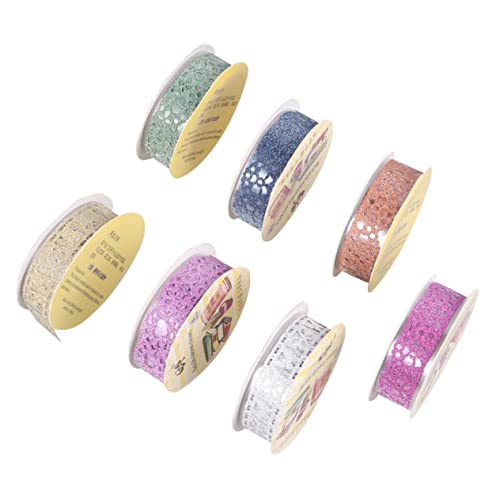 DOITOOL 1 Satz Teiliges Diy Scrapbook Klebeband Kreative Dekorative Lace Tapes Für Fotoalben Und Tagebücher Gemischte Farben Rolle Für Bastelarbeiten Und Kreative Projekte 7 Stück DOITOOL 1 Satz Teiliges Diy Scrapbook Klebeband Kreative Dekorative Lace Tapes Für Fotoalben Und Tagebücher Gemischte Farben Rolle Für Bastelarbeiten Und Kreative Projekte 7 Stück von DOITOOL