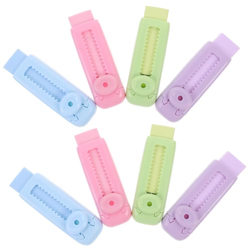 DOITOOL 1 Satz Teiliges Einziehbarer Radiergummis Für Niedliche Schiebearadiergummis Pastellfarben Schulstationery Für Tests Und Prüfungen 8 Stück DOITOOL 1 Satz Teiliges Einziehbarer Radiergummis Für Niedliche Schiebearadiergummis Pastellfarben Schulstationery Für Tests Und Prüfungen 8 Stück von DOITOOL