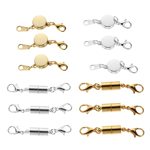 DOITOOL 1 Satz Teiliges Magnetverschluss Für Schmuck Magnetische Kettenverschlüsse Für Armbänder Und Fußkettchen Einfache Anwendung Und Stilvolles Design 12 Stück DOITOOL 1 Satz Teiliges Magnetverschluss Für Schmuck Magnetische Kettenverschlüsse Für Armbänder Und Fußkettchen Einfache Anwendung Und Stilvolles Design 12 Stück von DOITOOL