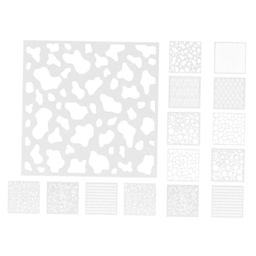 DOITOOL 1 Satz Teiliges Malvorlagen Aus Pet Material Wiederverwendbare Schablonen Für Kreative Bastelprojekte Für Wände Fenster 18 Stück DOITOOL 1 Satz Teiliges Malvorlagen Aus Pet Material Wiederverwendbare Schablonen Für Kreative Bastelprojekte Für Wände Fenster 18 Stück von DOITOOL