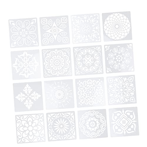 DOITOOL 1 Satz Teiliges Mandala Zeichenschablonen Für Wiederverwendbare Malvorlagen Für Kreative Graffiti Und Blumenzeichnungen Für Diy Projekte Und Wandgestaltung 16 Stück DOITOOL 1 Satz Teiliges Mandala Zeichenschablonen Für Wiederverwendbare Malvorlagen Für Kreative Graffiti Und Blumenzeichnungen Für Diy Projekte Und Wandgestaltung 16 Stück von DOITOOL